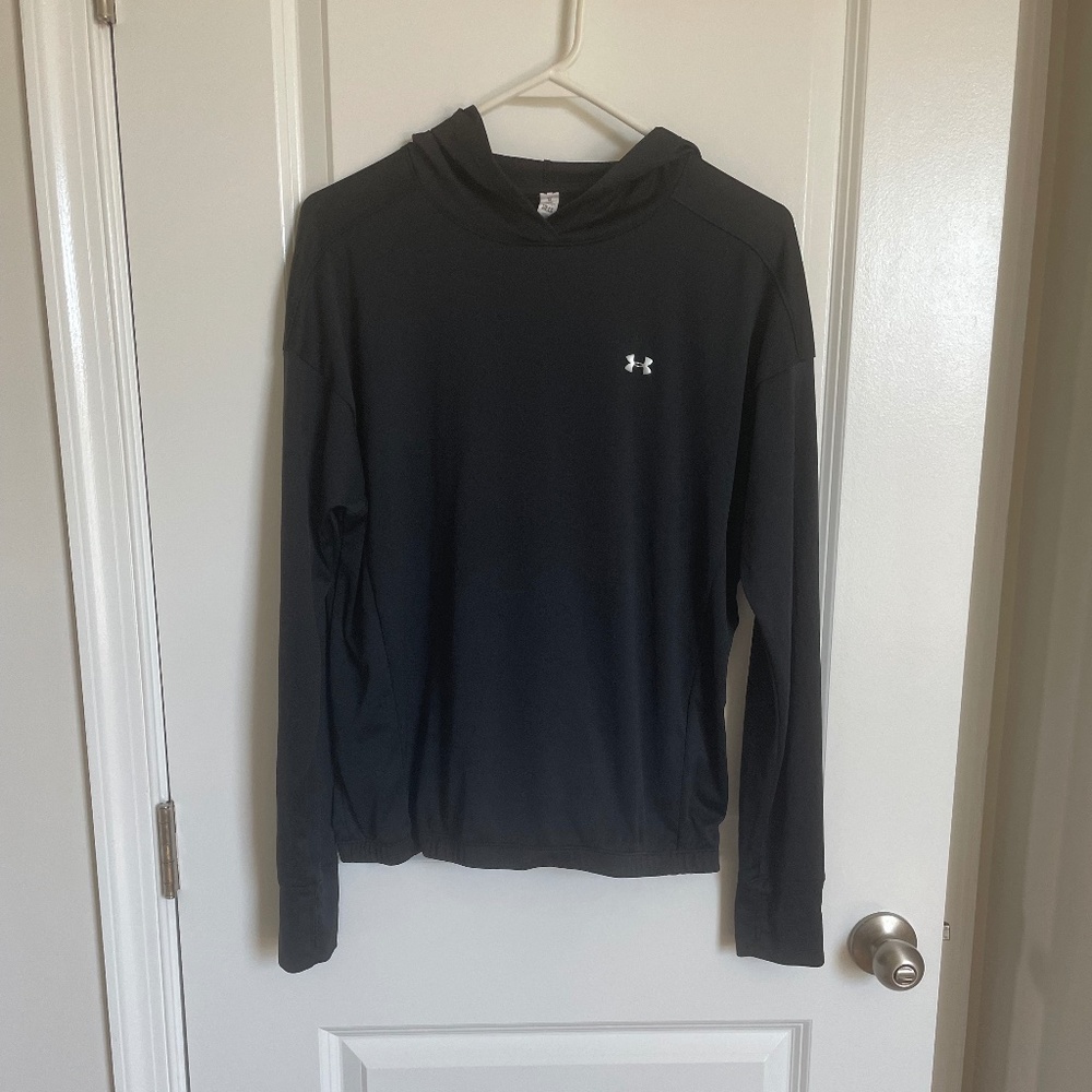 Under Armor Women's Black Heat Gear Hoodie